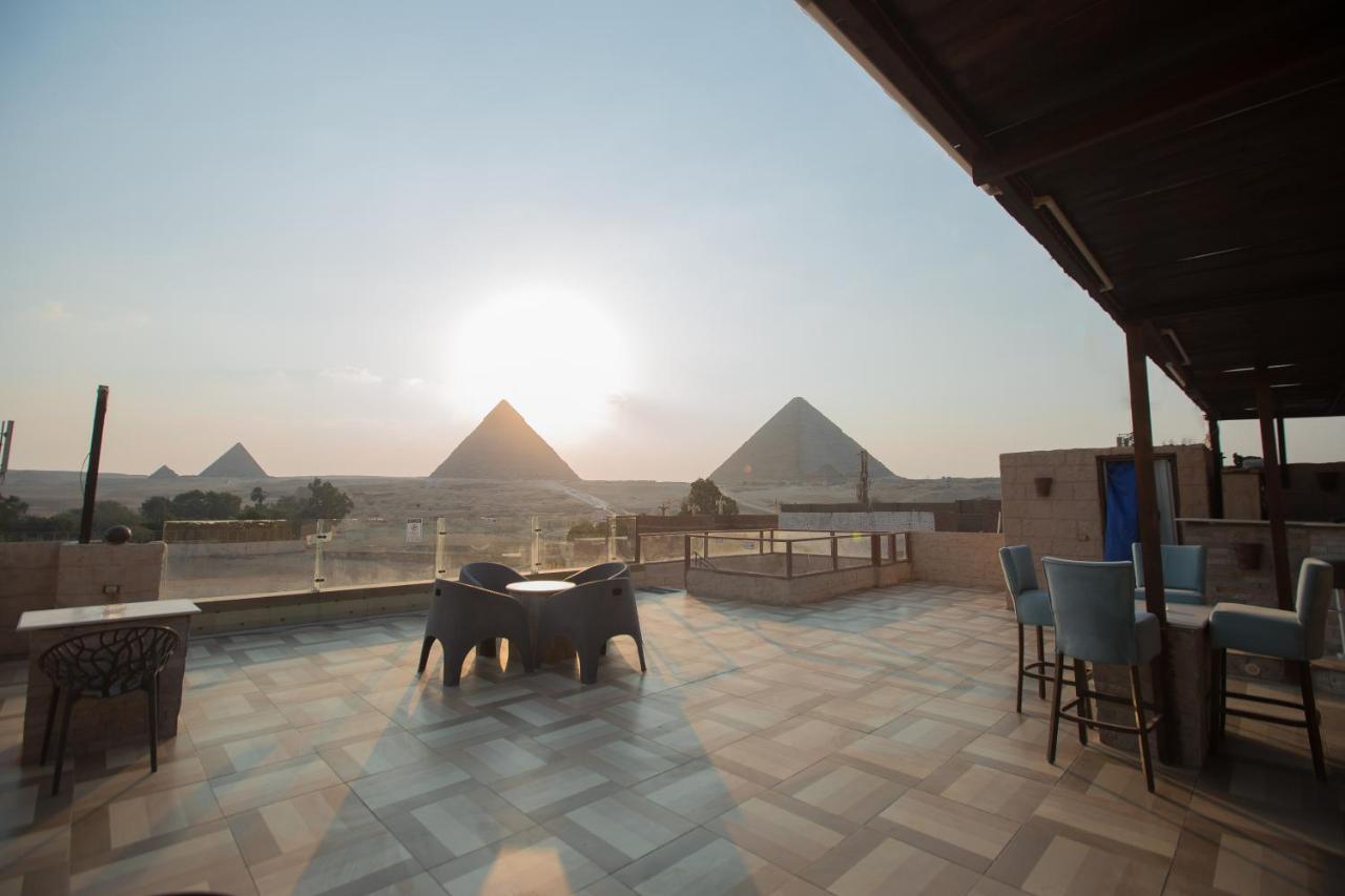 Cairo Pyramids View Inn Kafret el-Gabal Exterior foto